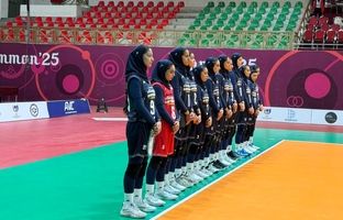 پیروزی تیم ملی والیبال زیر 16 سال دختر ایران برابر هند