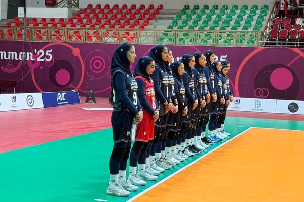 پیروزی تیم ملی والیبال زیر 16 سال دختر ایران برابر هند