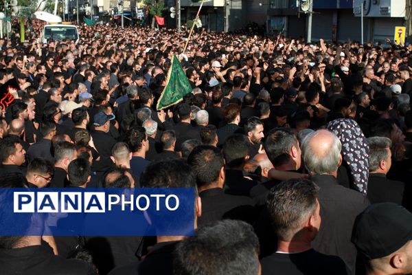 دسته عزاداری حسینیه اعظم زنجان در یوم العباس