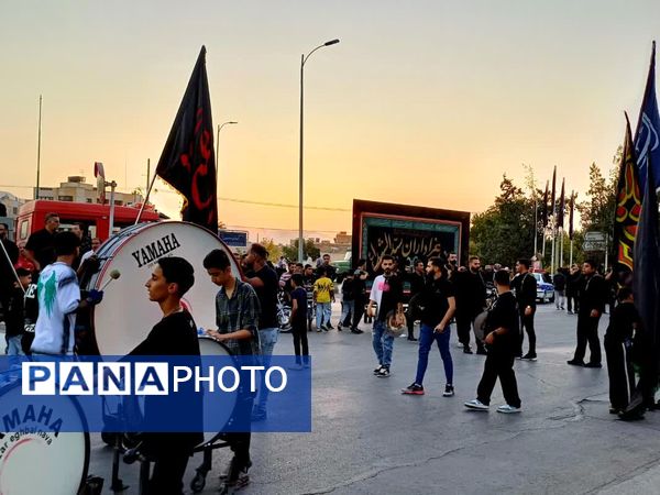 عزاداری جوانان در روز  رحلت نبی اکرم اسلام و امام حسن مجتبی (ع)