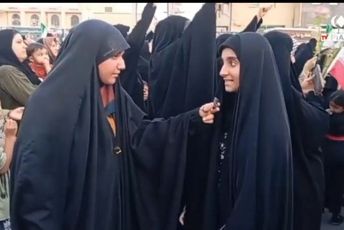 راهپیمایی مردم برازجان در حمایت از نیروهای مسلح و همبستگی و اتحاد ملت در برابر دشمن صهیونیستی