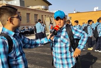 آغاز سال تحصیلی در مدرسه ائمه طاهرین(ع) شهر جعفریه