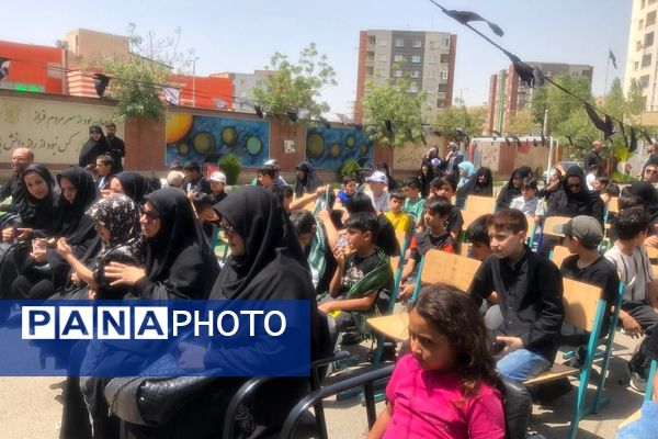 برگزاری مراسم عزاداری دهه آخر ماه صفر به همت هیئت دانش آموزی مدرسه رودکی