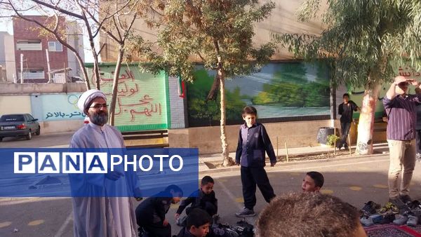 آیین بزرگداشت روز دانش آموز در دبستان سمیه قم