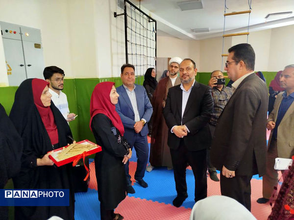 افتتاح اتاق تربیت بدنی مدرسه ابتدایی امام خمینی (ره) بجنورد
