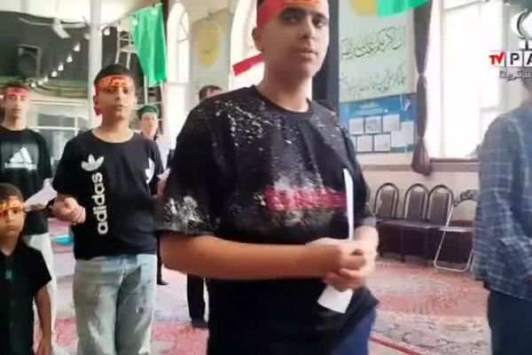 نوجوانان ملایری در سوگواره "احلی من العسل" با آرمان‌های عاشورایی تجدید بیعت کردند