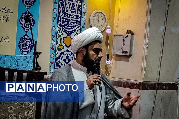 افتتاحیه اعتکاف دانش‌آموزی مسجد قمربنی هاشم باقرشهر 