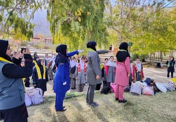 هشتمین روز از سلسله اردوهای پیشتازان ناحیه سه شیراز