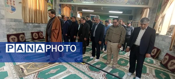 آیین گرامی‌داشت یاد و خاطره خادم‌الرضا شهید جمهور در شهرستان بجنورد 