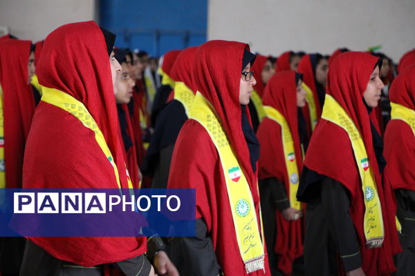 همایش یاور وطن به همت سازمان دانش‌آموزی یزد