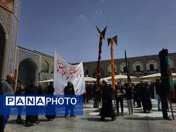 مراسم پیاده‌روی جاماندگان اربعین در مشهد