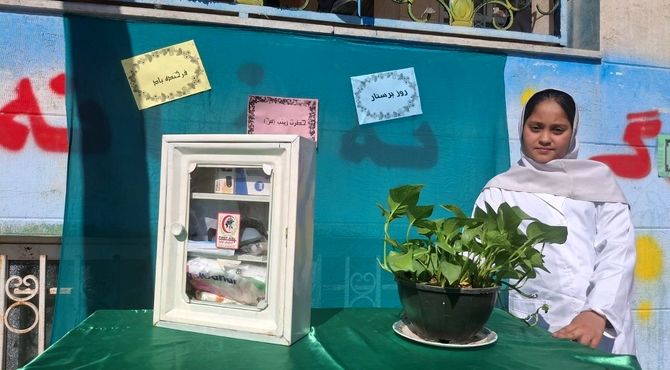 میلاد بانوی صبر و شکیبایی در دبستان توفیق شهرستان رباط‌کریم