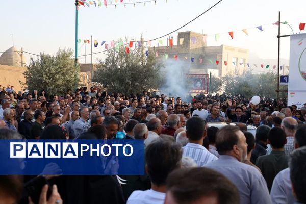 آیین افتتاح آموزشگاه خیر نیک‌اندیش جعفر شکیب در مهریز