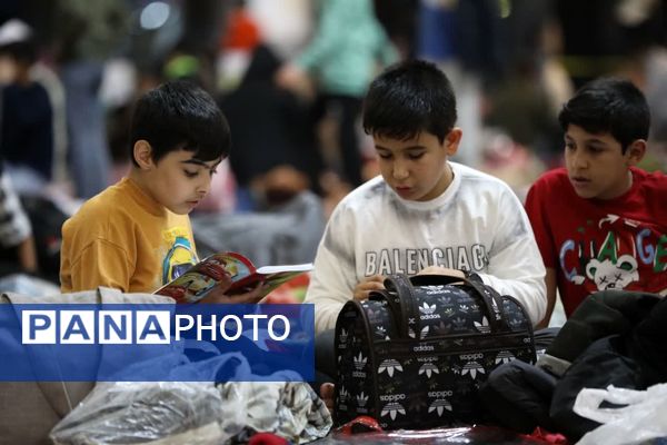 مراسم اعتکاف دانش آموزی در مسجد اعظم و مصلای قدس قم