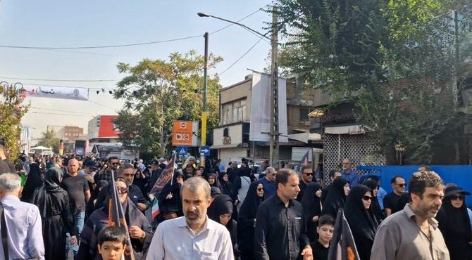 عاشقان حسینی جامانده از اربعین یک روز معنوی را تجربه کردند