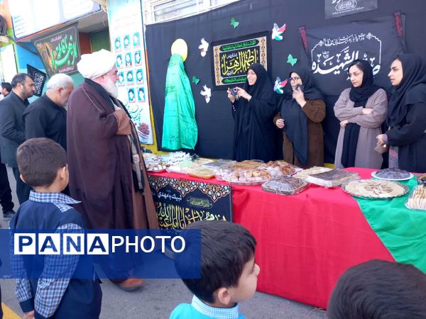 مراسم شهادت حضرت فاطمه(س) در مدرسه شهدای فرهنگی