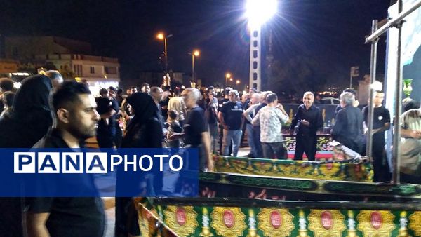 برپایی باشکوه موکب عظیم ریحانه نبی(س) در روستا «هیو» ساوجبلاغ 