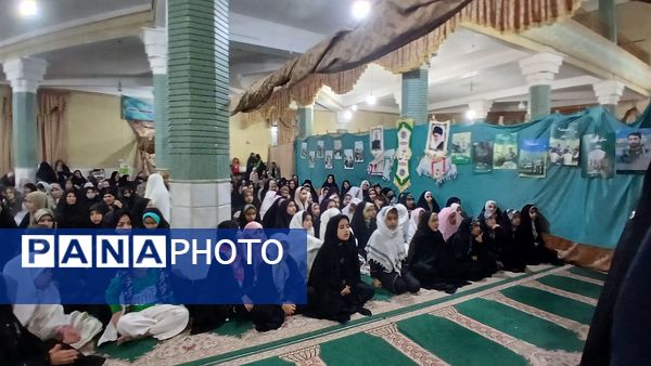 دختران باخرزی در خلوت اعتکاف با خدا