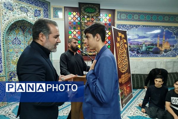 برگزاری سوگواره احلی من العسل در ناحیه دو شهرری 