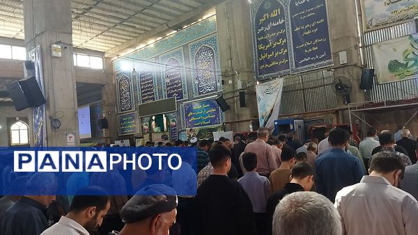نماز عبادی و سیاسی جمعه همزمان با آغاز هفته نیروی انتظامی در نیشابور