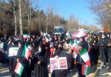 راهپیمایی ۲۲ بهمن مظهر اتحاد ملی در شهرستان چگنی 