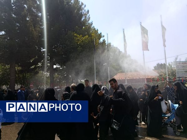مراسم جاماندگان اربعین در شهرستان نیشابور همراه با برنامه های متنوع برگزار شد 