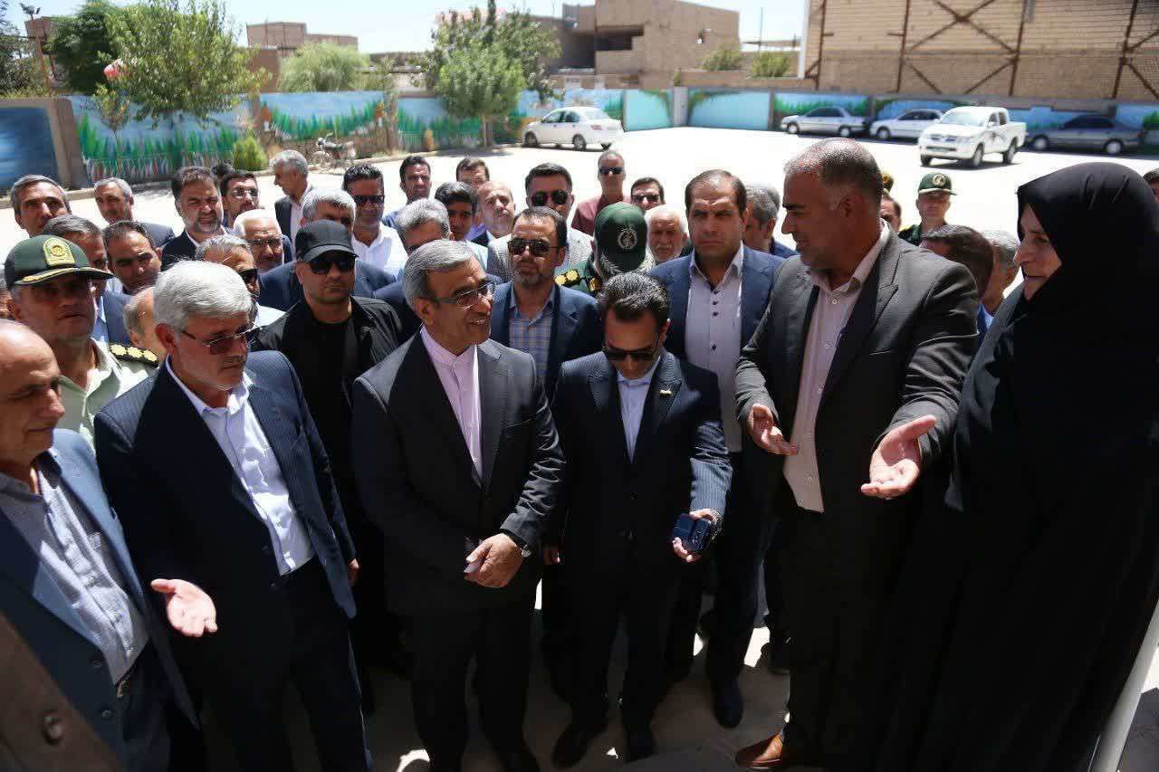 بازدید استاندار خراسان رضوی از پروژه های عمرانی شهرستان خلیل آباد 