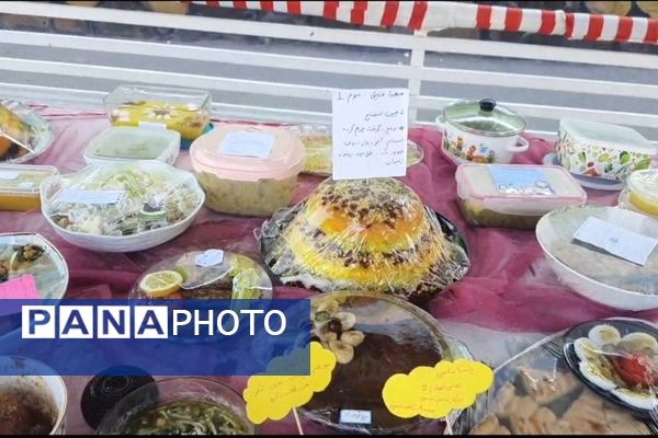 برگزاری اردوی درون مدرسه‌ای و جشنواره غذا در دبستان شاهد تحقیقی ناحیه ۶