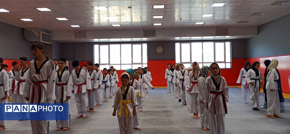 افتتاح خانه تکواندو در سالن چند منظوره آزادی شیروان