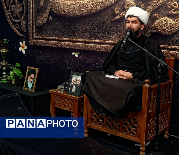 مراسم سینه زنی و دهه دوم فاطمیه در حسینیه شیرزاد نیشابور 