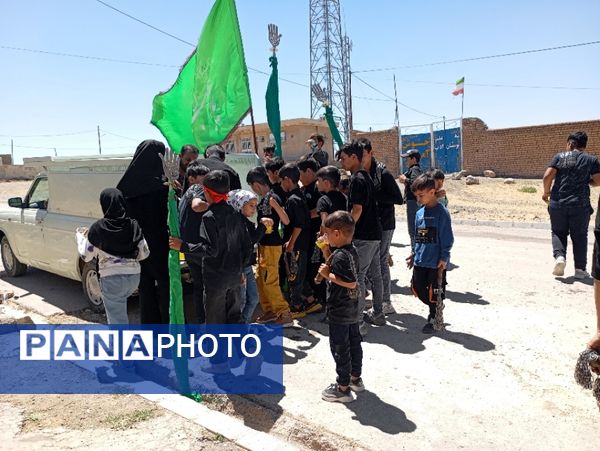 سوگواری سالار شهیدان امام حسین (ع) در روستای گزکوه 