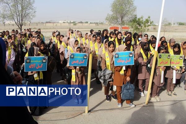 ششمین اردوی تمشک هرمزگان در اردوگاه سرخون بندرعباس