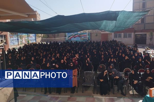 هفته سلامت روان در مدرسه اختر صدوقی شهرستان پیشوا 