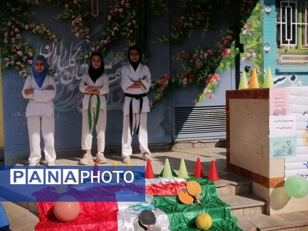المپیاد ورزشی در مدرسه فرهنگ خلیل آباد 