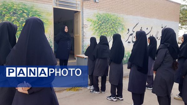آیین بازگشایی مدارس در مدرسه گلشاد روستای کاهه