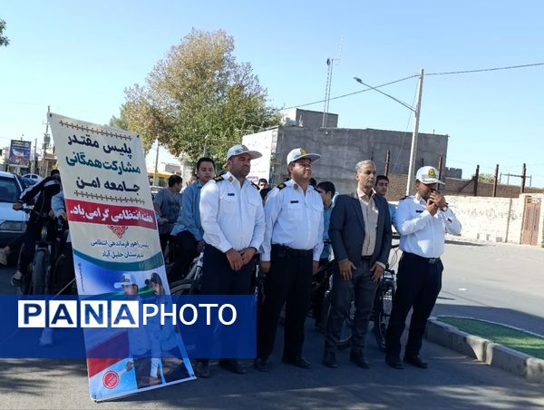 همایش دوچرخه سواری در شهرستان خلیل آباد 