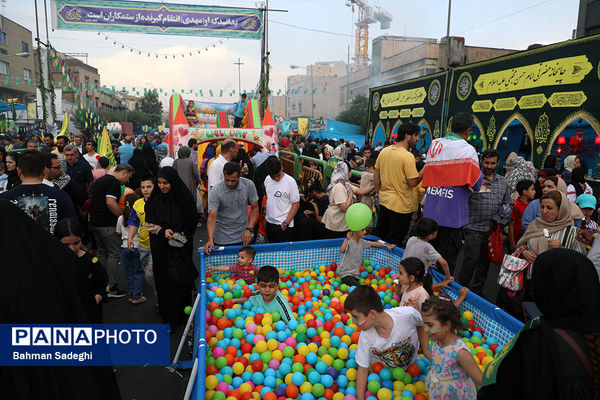 مهمونی ۱۰ کیلومتری غدیر در تهران    