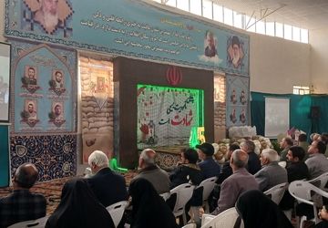 مراسم گرامیداشت هفته بسیج در حوزه مقاومت ناحیه امام علی(ع)