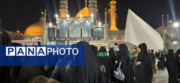 شام غریبان حضرت فاطمه زهرا(س) در حرم حضرت معصومه (س)