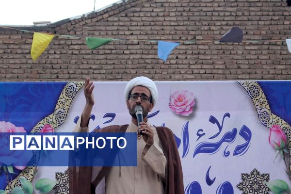 جشن دهه ولایت و امامت در مسجدالنبی دلیجان