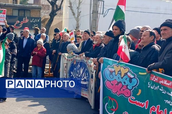 حضور پرشور و باشکوه مردم محمدشهر در راهپیمایی ۲۲بهمن