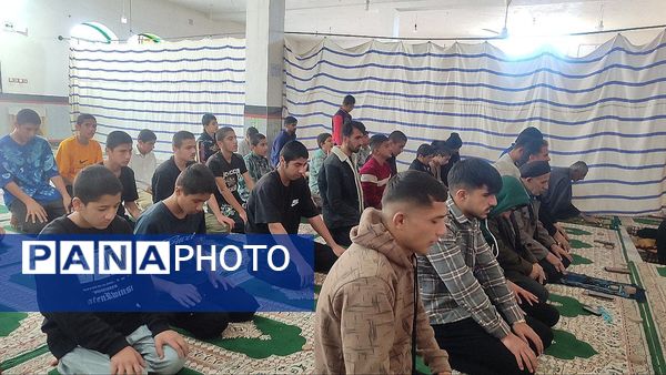 اعتکاف پسران دیشموک در مسجد امیرالمؤمنین(ع)
