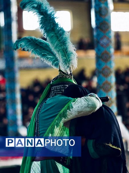 مراسم سنتی تعزیه‌خوانی در شهر ارمغان‌خانه زنجان 