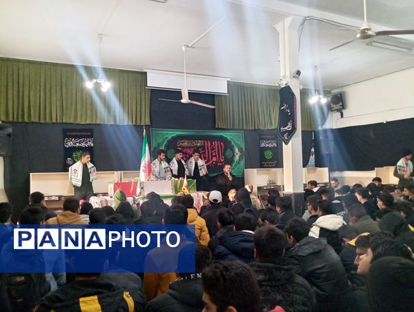 استقبال از شهید گمنام  در دبیرستان شاهد امام ابوذرغفاری 