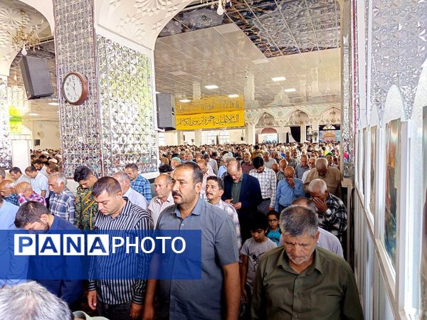 نماز جمعه ای هزاران نفری با حضور حماسی مردم کاشمر