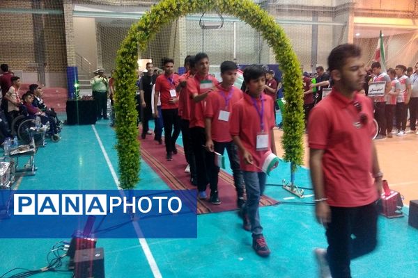 آیین افتتاحیه مسابقات ورزشی دانش‌آموزان استثنایی سراسر کشور در مشهد
