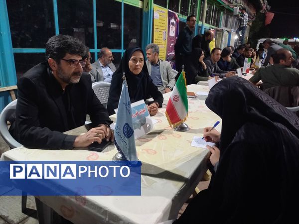 برپایی موکب خدمت در گلستان شهدای اصفهان با حضور فرماندار اصفهان 