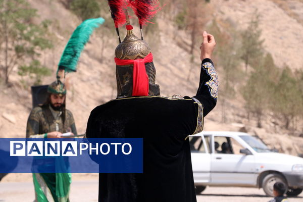 آیین شبیه خوانی عاشورای حسینی در آشخانه