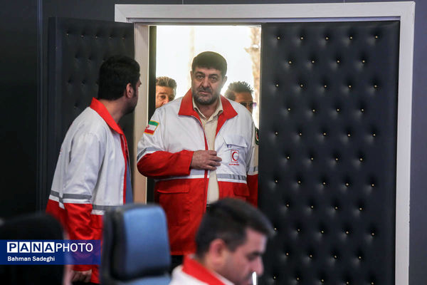 نشست خبری رئیس سازمان جمعیت هلال احمر 