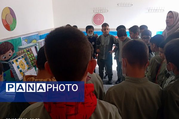 خلاقیت و آموزش در کنار هم؛ نمایشگاه بازی یادگیری در آموزشگاه شهید رجایی